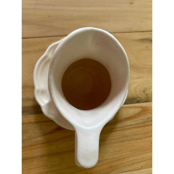 Pfaltzgraff Stoneware "Remembrance" Creamer/Pitcher and Plate PERFECT - Picture 5 of 10